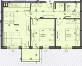 3-СТАЕН, 86 m2 - Holmes.bg 3-СТАЕН, 86 m2