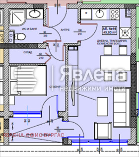 2-СТАЕН, 59 m2 - Holmes.bg 2-СТАЕН, 59 m2