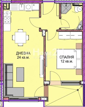 Обява Продава 2-СТАЕН,град Варна, Владислав Варненчик 1
