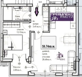 2-СТАЕН, 72 m2 - Holmes.bg 2-СТАЕН, 72 m2