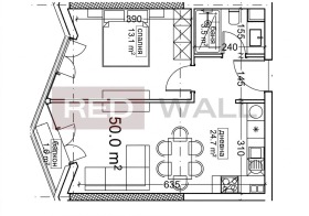 2-СТАЕН, 58 m2 - Holmes.bg 2-СТАЕН, 58 m2