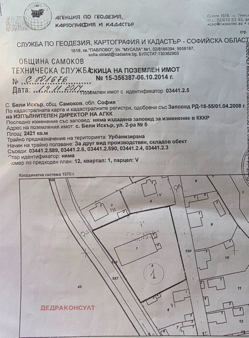 Продава ПАРЦЕЛ, област София, с. Бели Искър • 320000 € • 83871611 1 — Holmes.bg Продава ПАРЦЕЛ, област София, с. Бели Искър • 320000 € • 83871611 1