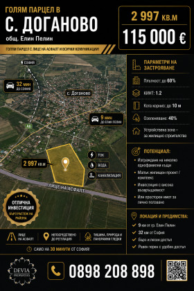 Продава Парцел, с. Доганово