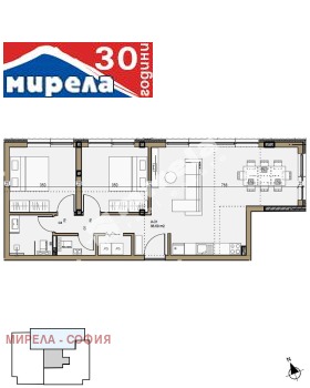 3-СТАЕН, 96 m2 - Holmes.bg 3-СТАЕН, 96 m2