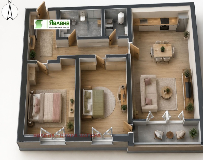 Продава 3-СТАЕН, град Стара Загора, Казански - изток • 130000 € • 51167501 1 — Holmes.bg Продава 3-СТАЕН, град Стара Загора, Казански - изток • 130000 € • 51167501 1