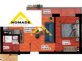 Обява Продава 2-СТАЕН,град Пловдив, Христо Смирненски