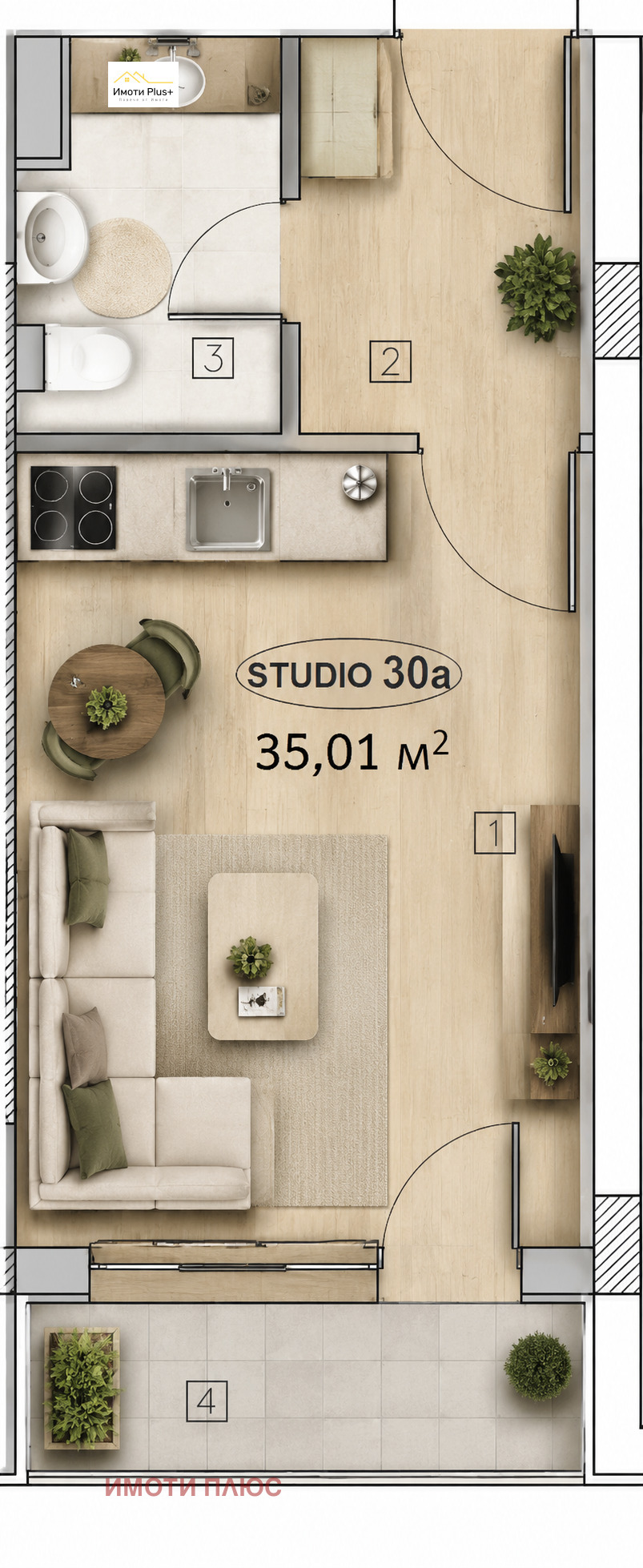 Продава 1-стаен град София , Център , 35 кв.м | 90639640 — Imoti.com Продава 1-стаен град София , Център , 35 кв.м | 90639640