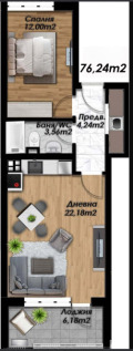 Продава 2-стаен град Пловдив , Кючук Париж , 76 кв.м | 18383948 — Imoti.com Продава 2-стаен град Пловдив , Кючук Париж , 76 кв.м | 18383948