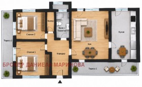 Продава 3-стаен, град Пловдив