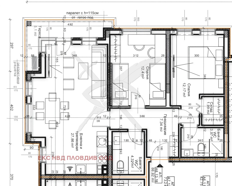 Продава 3-СТАЕН, град Пловдив, Остромила • 152000 € / 297286.16 лв. • 89060210 1 — Holmes.bg Продава 3-СТАЕН, град Пловдив, Остромила • 152000 € / 297286.16 лв. • 89060210 1