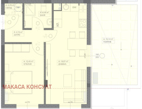 2-СТАЕН, 82 m2 - Holmes.bg 2-СТАЕН, 82 m2