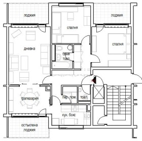 4-СТАЕН, 94 m2 - Holmes.bg 4-СТАЕН, 94 m2