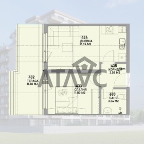 2-СТАЕН, 63 m2 - Holmes.bg 2-СТАЕН, 63 m2