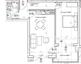 2-СТАЕН, 72 m2 - Holmes.bg 2-СТАЕН, 72 m2