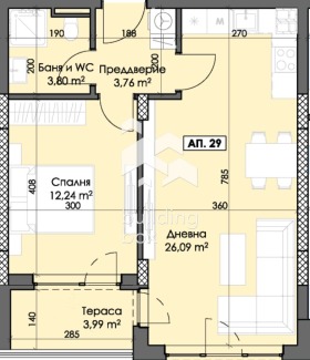 2-СТАЕН, 70 m2 - Holmes.bg 2-СТАЕН, 70 m2