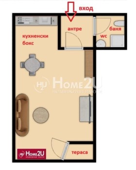 1-СТАЕН, 47 m2 - Holmes.bg 1-СТАЕН, 47 m2