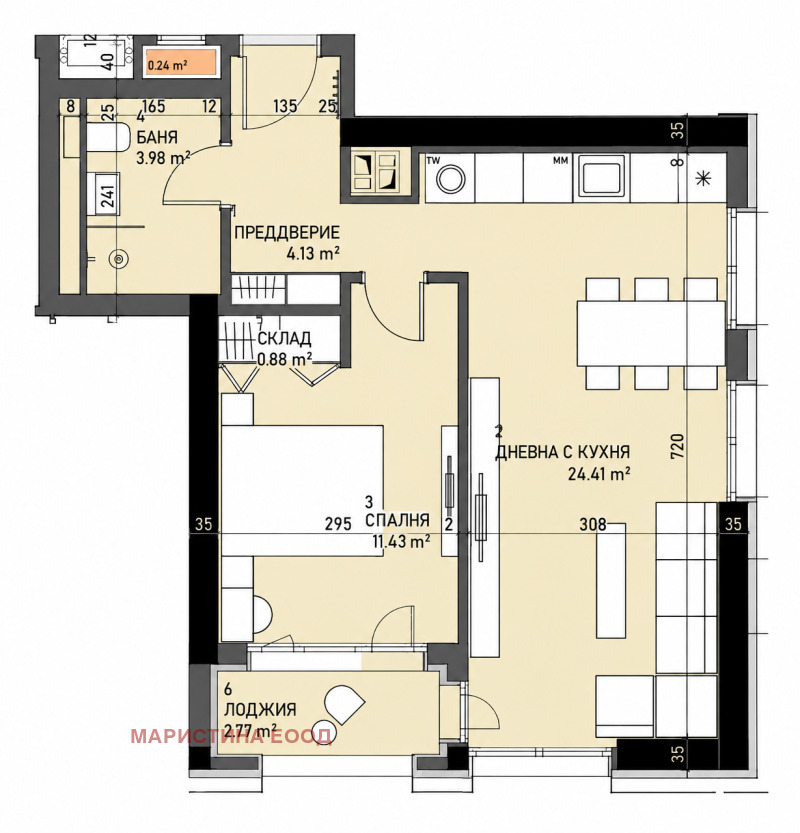 Продава 2-СТАЕН, град София, Банишора • 165000 € • 99309195 1 — Holmes.bg Продава 2-СТАЕН, град София, Банишора • 165000 € • 99309195 1