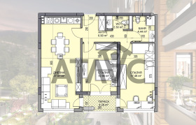 3-СТАЕН, 104 m2 - Holmes.bg 3-СТАЕН, 104 m2
