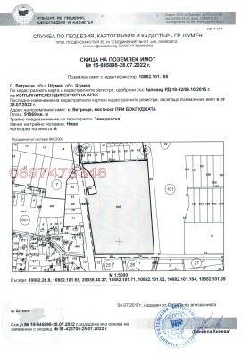 Обява Продава ПАРЦЕЛ,с. Радко Димитриево, област Шумен