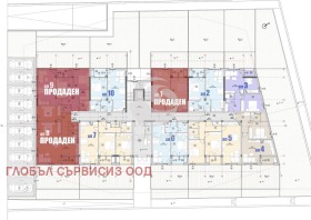 Продава 2-стаен, град София