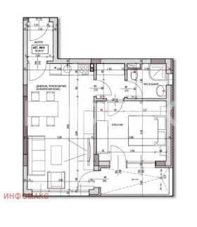 2-СТАЕН, 69 m2 - Holmes.bg 2-СТАЕН, 69 m2