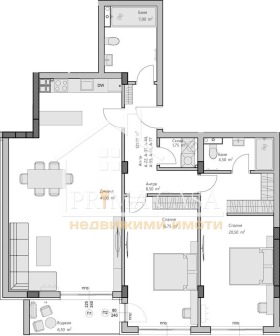 3-СТАЕН, 143 m2 - Holmes.bg 3-СТАЕН, 143 m2