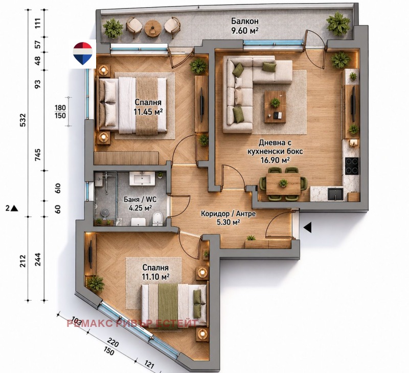 Продава 3-СТАЕН, град Русе, Широк център • 107487 € / 210226.30 лв. • 38391270 1 — Holmes.bg Продава 3-СТАЕН, град Русе, Широк център • 107487 € / 210226.30 лв. • 38391270 1