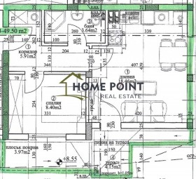 2-СТАЕН, 62 m2 - Holmes.bg 2-СТАЕН, 62 m2