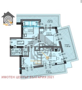 3-СТАЕН, 134 m2 - Holmes.bg 3-СТАЕН, 134 m2