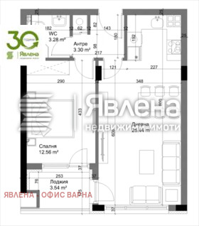2-СТАЕН, 63 m2 - Holmes.bg 2-СТАЕН, 63 m2