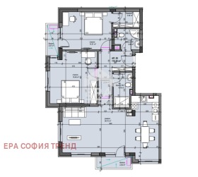 3-СТАЕН, 134 m2 - Holmes.bg 3-СТАЕН, 134 m2