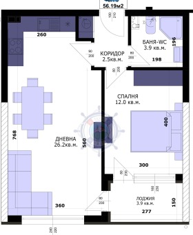2-СТАЕН, 64 m2 - Holmes.bg 2-СТАЕН, 64 m2