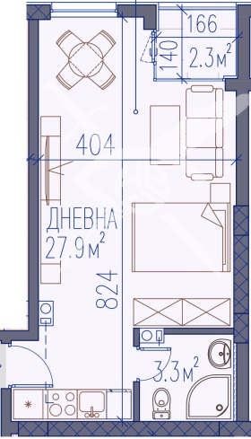 Продажба на едностайни апартаменти в град Пловдив — страница 8 - изображение 20 
