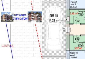 Обява Продава ПАРКОМЯСТО,град Стара Загора, Железник - център