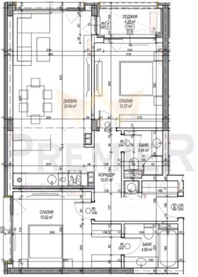 3-СТАЕН, 115 m2 - Holmes.bg 3-СТАЕН, 115 m2