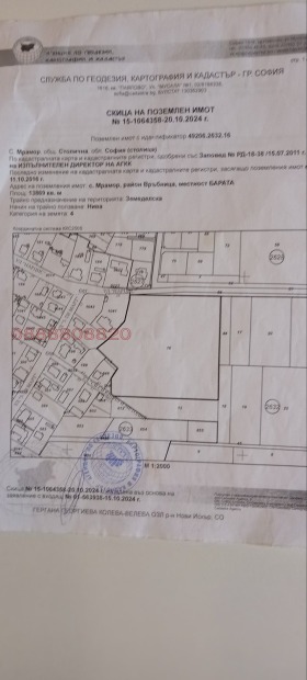 Продава Земеделска земя, с. Мрамор