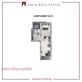 2-СТАЕН, 62 m2 - Holmes.bg 2-СТАЕН, 62 m2
