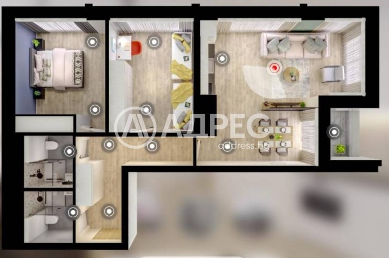 Продава 3-СТАЕН, град София, Дружба 1 • 264000 € / 516339.12 лв. • 16114102 1 — Holmes.bg Продава 3-СТАЕН, град София, Дружба 1 • 264000 € / 516339.12 лв. • 16114102 1