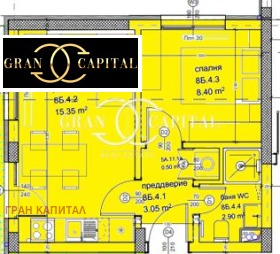 Продава 2-стаен, град Варна