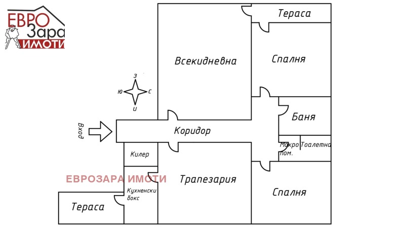 Продава 4-СТАЕН, град Стара Загора, Аязмото • 152000 € • 91312410 1 — Holmes.bg Продава 4-СТАЕН, град Стара Загора, Аязмото • 152000 € • 91312410 1