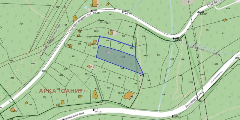 Продава ПАРЦЕЛ, град София, в.з.Беловодски път • 1083000 € • 81918062 1 — Holmes.bg Продава ПАРЦЕЛ, град София, в.з.Беловодски път • 1083000 € • 81918062 1
