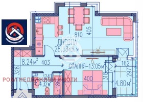 2-СТАЕН, 87 m2 - Holmes.bg 2-СТАЕН, 87 m2