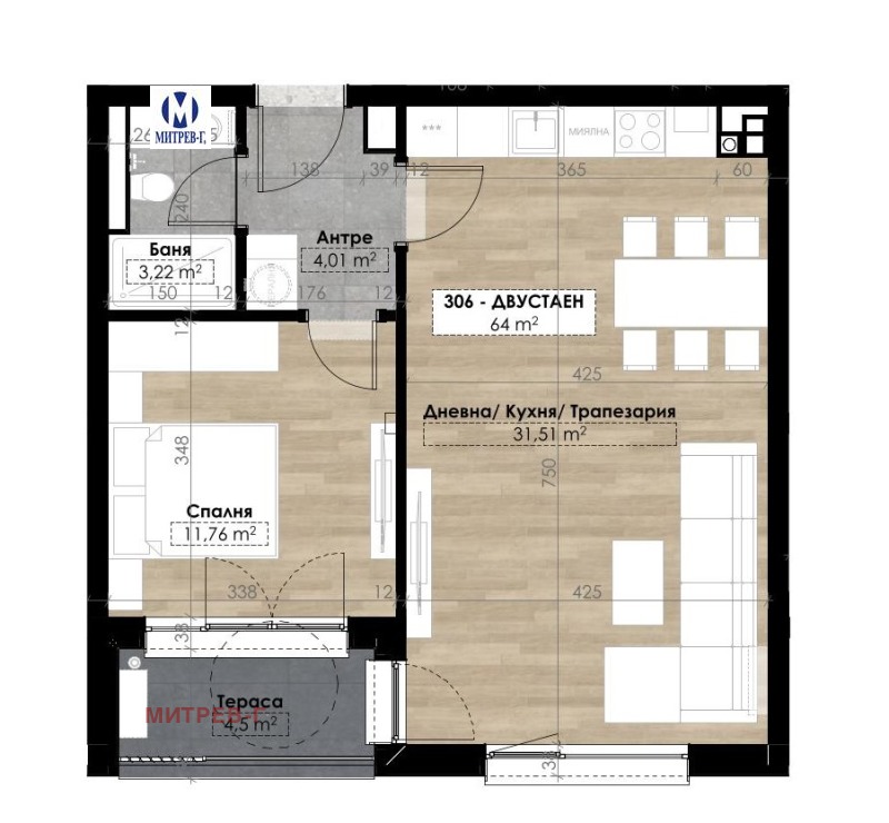 Продава 2-СТАЕН, град София, Малинова долина • 210000 € • 76151495 1 — Holmes.bg Продава 2-СТАЕН, град София, Малинова долина • 210000 € • 76151495 1