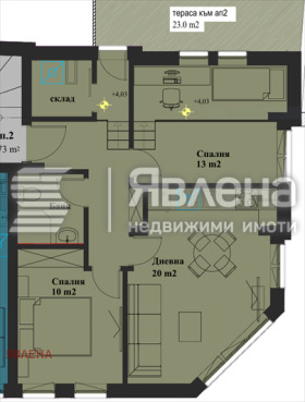 3-СТАЕН, 93 m2 - Holmes.bg 3-СТАЕН, 93 m2