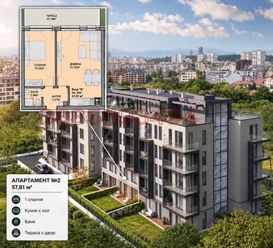 Продава 2-стаен град София , Манастирски ливади , 58 кв.м | 86922584 — Imoti.com Продава 2-стаен град София , Манастирски ливади , 58 кв.м | 86922584