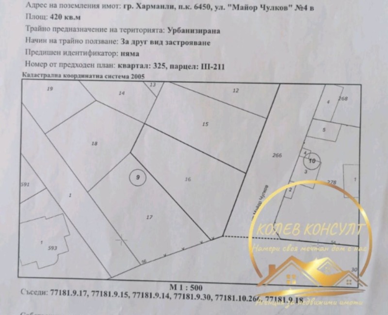 Продава ПАРЦЕЛ, област Хасково, гр. Харманли • 35000 € • 12815282 1 — Holmes.bg Продава ПАРЦЕЛ, област Хасково, гр. Харманли • 35000 € • 12815282 1