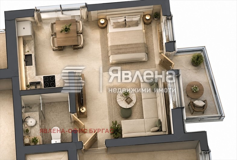 Продава 1-СТАЕН, област Бургас, гр. Поморие • 54691 € • 31996916 1 — Holmes.bg Продава 1-СТАЕН, област Бургас, гр. Поморие • 54691 € • 31996916 1