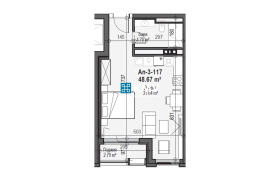 Обява Продава 1-СТАЕН,град София, Сердика