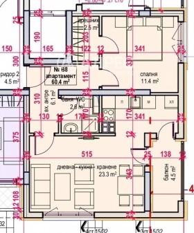 2-СТАЕН, 72 m2 - Holmes.bg 2-СТАЕН, 72 m2