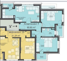 3-СТАЕН, 81 m2 - Holmes.bg 3-СТАЕН, 81 m2